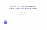 Lecture 10: Linear Mixed Models (Linear Models with …sayan/Sta613/2017/lec/LMM.pdf · c (Claudia Czado, TU Munich) – 0 – Lecture 10: Linear Mixed Models (Linear Models with
