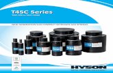 METAL FORMING SOLUTIONS T4SC Series - HYSON · metal forming solutions ... t4sc-740x16 16 0.63 11,000 2,500 93 3.66 77 3.03 0.024 0.28 t4sc-740x25 25 0.98 12,000 2,700 120 4.72 95