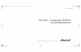 Avid Liquid PRO Installation - Takajun Liquid PRO Installation ID:41005880 edition_specific_ENU.book Seite 1 Mittwoch, 5. Oktober 2005 1:35 13