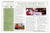 October 16, 2017 Greene Garden News Volume 18, Issue 10 · Volume 18, Issue 10 Greene Garden News ... Greene Garden News Page 2 of 6 Presidents Notes nominations will take place at