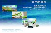 ENERGY - Welcome to our Micrositeempa.omroncomponents.com/assets/Energy brochure_1012.pdf · for the Energy Market. ... Proton Exchange Membrane A8M Switch. Fuel Cell (PEMFC) ...