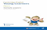 Young Learners - englishwithshana.files.wordpress.com · Flyers Listening There are 25 questions. You will need coloured pens or pencils. Cambridge Young Learners English Flyers Listening