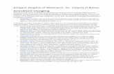 Amtgard, Kingdom of Westmarch, Inc. Corpora of Bylaws ... · Amtgard, Kingdom of Westmarch, Inc. Corpora of ... (e.g.,Warmaster/Weaponmaster ... in separate or sub-banking accounts