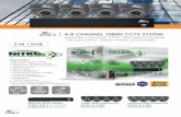 4/8 CHANNEL 1080N CCTV SYSTEM - Farnell element14 · 4/8 CHANNEL 1080N CCTV SYSTEM Includes 4 Outdoor CCTV 2MP AHD Cameras 1TB Hard Drive - Stores Weeks Of Footage 3 IN 1 NVR Supports