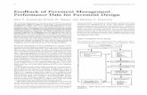 Feedback of Pavement Management Performance Data …onlinepubs.trb.org/Onlinepubs/trr/1990/1272/1272-007.pdf · Feedback of Pavement Management Performance Data for Pavement ... the