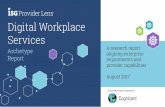 Digital Workplace Services - Cognizant Age of Digital Workplace ... approaches for and buyers of workplace services. ... Workplace Digital. Workplace Services. ARCHETYPE ...