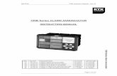 725B Series ALARM ANNUNCIATOR INSTRUCTION MANUAL · 725B Series ALARM ANNUNCIATOR INSTRUCTION MANUAL ... 17 06-12-11 Added Additional functionality D.Adams P ... to provide the number