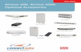 Data Sheet Airmux-400, Airmux-5000 Optional Accessories · Airmux-400, Airmux-5000 Optional Accessories Airmux-IDU-H ... Aimux-PoE/DC Airmux-OPOE/DC Airmux-GSU Airmux-HSSU Aimux-MHS-kit