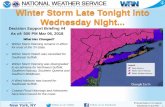 Winter Storm Late Tonight into Wednesday Night storm...Weather Forecast Office Presentation Created Follow us on Twitter Follow us on Facebook 3/6/2018 5:24 PM None Limited Elevated