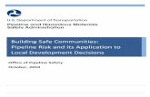 Building Safe Communities: Pipeline Risk and its ... · 3 Building Safe Communities: Pipeline Risk and its Application to Local Development Decisions I. Purpose Developing and applying