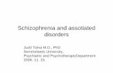 Schizophrenia and assotiated disorders - Elitegyetemsemmelweis.hu/pszichiatria/files/2013/02/sch_eng_fok.pdf · Schizophrenia and assotiated disorders ... schizophrenia 1911 ... Catatonic