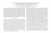 96 - Frequency-Domain Finite Element Methods for ... Finite Element Methods ... the finite element method to approximation and solu- ... research within the computational electromagnetics