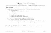 Optical Flow Estimation - University of Torontojepson/csc2503/opticalFlow.pdf · Optical Flow Estimation ... – multiview alignment for mosaicing or stop-frame animation Readings: