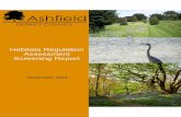 Habitats Regulation Assessment Screening Report - … · Ashfield District Council Habitats Regulation Assessment Screening Report ... species to a favourable conservation status.