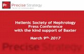 Hellenic Society of Nephrology Press Conference with the ... report HSN... · Hellenic Society of Nephrology Press Conference ... Radio interview ... Star channel-web tv ‘Care about
