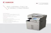 BIG CAPABILITIES IN A SMALL FOOTPRINT - Canon …downloads.canon.com/nw/pdfs/copiers/iRADVC3300Srs...Address Book, SSL Encrypted Communication, SNMPv1/ v3, MAC/IP Address Port Filtering,