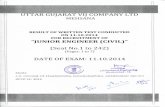 Result of Junior Engineer (VS)-Civil - UTTAR GUJARAT … OF JE Civil.pdfMr PATEL JAIMIN MAHENDRABHAI Mr PARBADIYA MANJURHUSSAIN ZAKIRHUSSAIN Mr PRAJAPATI PANKAJBHAI NARAYANBHAI Mr