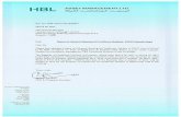 HBL ASSET MANAGEMENT LIMITED - Pakistan Stock … · HBL ASSET MANAGEMENT LIMITED ... Company to the SECP for its final approval for conversion of ... The Board of HBL AML in its