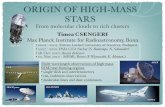 ORIGIN OF HIGH-MASS STARS - Sciencesconf.orgpnps2014.sciencesconf.org/conference/pnps2014/program/presentation... · ORIGIN OF HIGH-MASS STARS ... " how clusters of massive stars