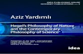 Aziz Yardımlıazizyardimli.com/.../Aziz_Yardimli_Hegels_Philosophy_of_Nature_and... · 3 Hegel’s Philosophy of Nature and the Contemporary Philosophy of Science by Aziz Yardımlı