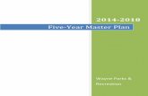 2014-2018 Five-Year Master Plan · for Preparing a Community Recreation Plan”. ... Nankin Transit for seniors and the ... management of recreational resources.