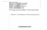 Programmable Terminals - omronkft.huomronkft.hu/nostree/pdfs/ns/v085-e1-05.pdfProgrammable Terminals HOST CONNECTION MANUAL Cat. No. V085-E1-05 1 Notice OMRON products are manufactured
