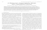 1238 IEEE TRANSACTIONS ON COMPUTERS, VOL. 58, NO. …marvin/papers/cascade-ieeetc-pub.pdfA Markovian Dependability Model with Cascading Failures ... [13], SURF-2 [14], and HIMAP [15].