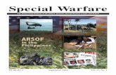 Special Warfare - Defense Video & Imagery Distribution …static.dvidshub.net/media/pubs/pdf_8225.pdf · Unlike other issues of Special Warfare that contain articles from a variety