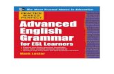 PRACTICE MAKES PERFECT Advanced English …e4thai.com/e4e/images/pdf2... · Practice Makes Perfect: Advanced English Grammar for ESL Learners is designed to help advanced-level learners
