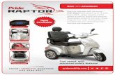 Now Available - PHC-Online · 2017-08-10 · • Hand-brake with regenerative braking system • Secure, lockable under seat storage compartment with seat support rod • Easy to