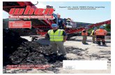 Volume 22 No. 11 October 2014 - Terex€¦ · Topsoil etc. hosts TEREX-Finlay recycling equipment demonstration Asphalt & Concrete Recycling Shingle Grinders / Crushers Volume 22