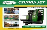 COMBiLiFT - MABO lifting · COMBiLiFT has a policy of continuous product development and reserves the right to alter specifications without prior notice. Specifications and/or dimensions