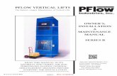 PFLOW VERTICAL LIFTS · 2018-02-21 · contact information . ii contact information n:\manuals\15705-0011.docx 2016.04.01 . notes