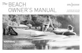 BEACH OWNER’S MANUAL - Oru Kayak · 2 ORU KAYAK | BEACH KAYAK OWNER’S MANUAL Welcome to the Oru Kayak community! We’re a young company working to change how people experience