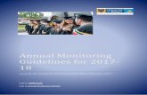 Annual Monitoring Guidelines for 2017- 18 · Annual Monitoring Guidelines for 2017-18 ... Defining TIRI and Teaching Excellence 44 6. ... Off campus 2017 programmes1
