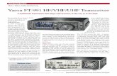 A multimode transceiver that plays well at home, in the ... · A multimode transceiver that plays well at home, ... In 2002 Yaesu intro-duced the FT-897, ... type of service for more