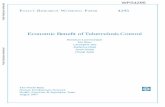 Economic Benefit of Tuberculosis Control - WHO · Economic Benefit of Tuberculosis Control ... (Styblo and Rouillon 1991). ... magnitude of the economic impact of TB; and second,