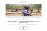 Disarmament and International Security Committee · Disarmament and International Security Committee Chairs: Christina Xue, Christian Rodriguez, and Kelly Yen ... portable anti-tank