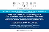 BRCA1, BRCA2 and Beyond: An Update on Hereditary … Herzog, MSN, CRNP Nurse Practitioner Department of Hematology Oncology Abramson Cancer Center University of Pennsylvania Katherine