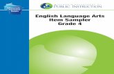 PSSA Grade 7 English Language Arts Item Sampler 2017 · 2017-11-28 · ENGLISH LANGUAGE ARTS ITEM SAMPLER OVERVIEW ... Text-Dependent Analysis (TDA) Writing Prompt Session ... Appendix
