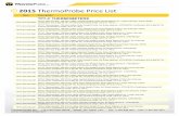 2015 ThermoProbe Price List - Transcat - Test, …lgstatic.transcat.com/media/pdf/2015-ThermoProbe-List.pdfTHERMOPROBE INC. 112-A JETPORT DRIVE PEARL, MS 39208 USA TEL: +1 601.939.1831