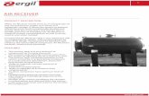 Pressure Vessel - Air Receiver - easyfairs.com · PRODUCT DESCRIPTION ERGIL Air Receiver would serve as an integral part of any compressed air system as it serves as a temporary storage.