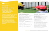 National Quality Standard Information sheet Quality Standard | Information sheet QUALITY AREA 2 ACTIVE SUPERVISION: ENSURING SAFETY AND PROMOTING LEARNING ...
