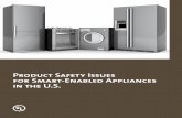 Product Safety Issues for Smart-Enabled Appliances in … · Product Safety Issues for Smart-Enabled Appliances in the U.S. page 2 Today’s modern home appliances are estimated to