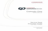 Comodo One - Service Desk - End User Guide · providers to manage user support requests. ... and the ticket number in the help desk portal. Registered User To create a ticket as a