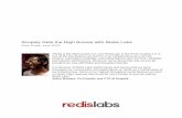 Scopely Gets the High Scores with Redis Labs Gets the High Scores with Redis Labs Case Study, June 2014 "Redis is like Memcached 2.0, and RedisLabs is like Redis hosting 2.0. It has