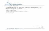 FEMA Disaster Housing: From Sheltering to Permanent Housing · FEMA Disaster Housing: From Sheltering to Permanent Housing Congressional Research Service 3 FEMA has that authority