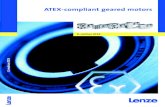 Catalogue ATEX-compliant geared motors - GNY · 9300 servo inverter 9300 vector frequency inverter 8200 vector ... Lenze ATEX-compliant geared motors and gearboxes ATEX directives