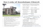 Our Lady of Guadalupe Church - uploads.weconnect.com · Page 2 Nuestra Señora de Guadalupe 30 de Julio del 2017 Necesitamos Voluntarios para el Programa de Formación de Fe Como