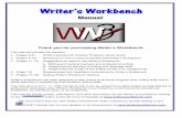 Thank you for purchasing Writer’s Workbench. · Thank you for purchasing Writer’s Workbench. ... the list of sentences and clicking “Word Search” in the Analysis toolbar and,